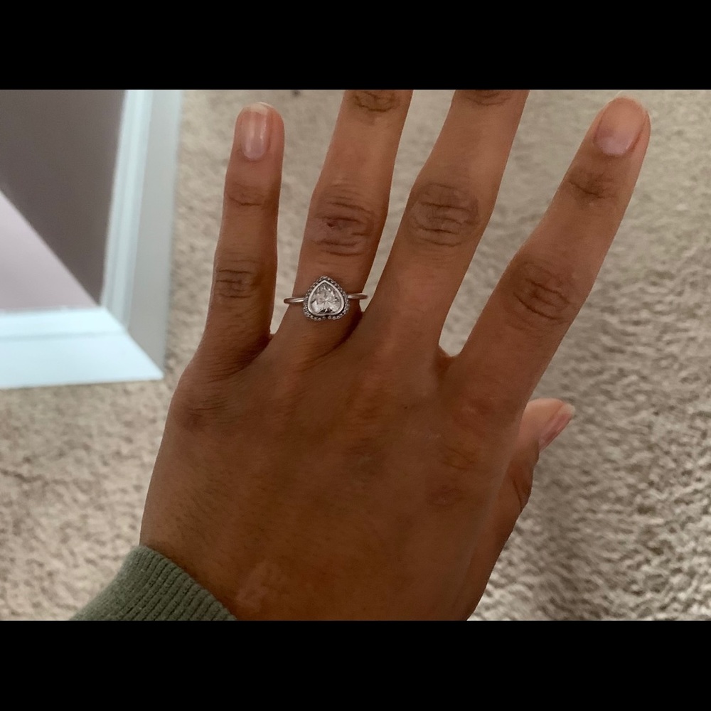 Pandora ring and charm